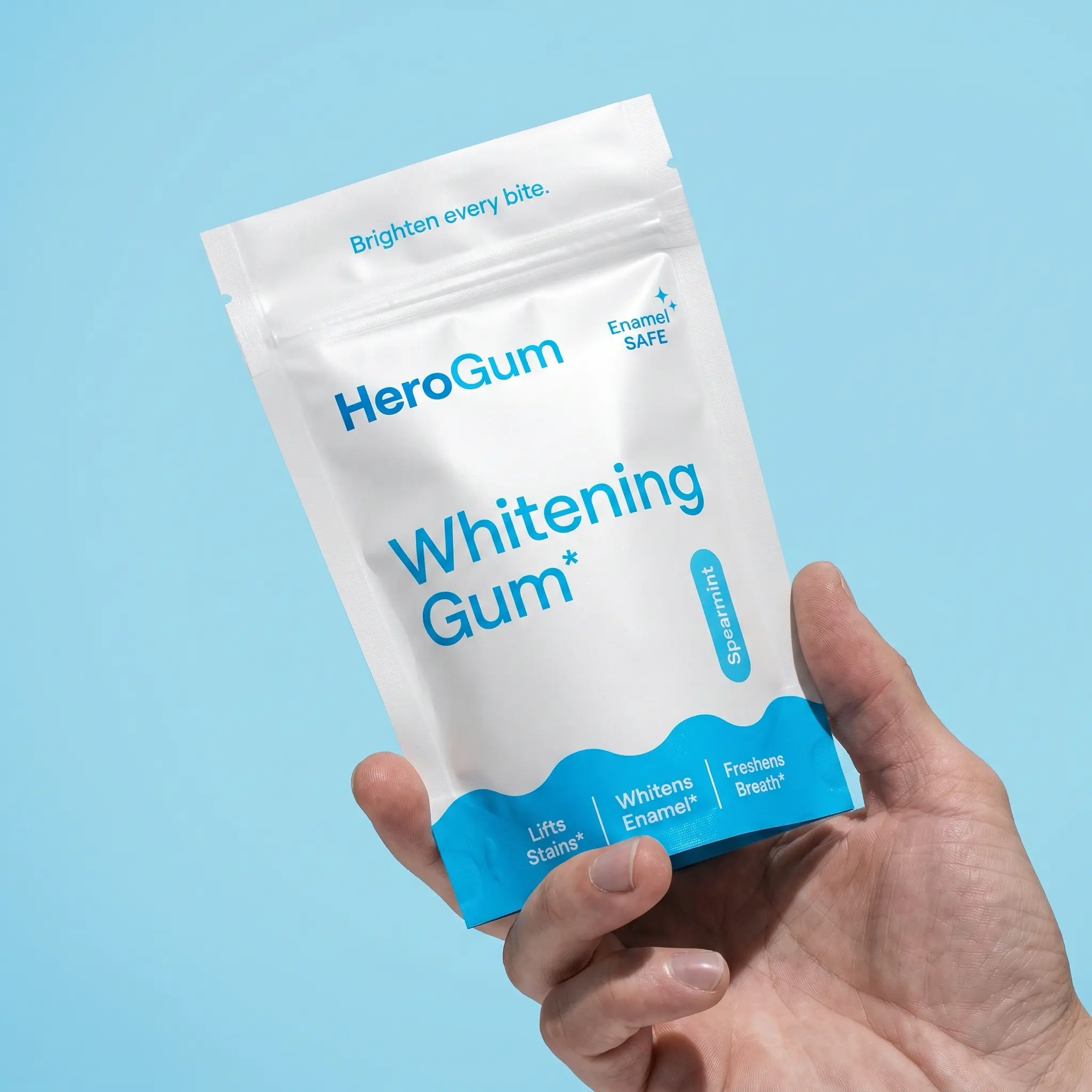 1 New Maximum Potency Formula – Whitening Gum by HeroGum™ - Image 1