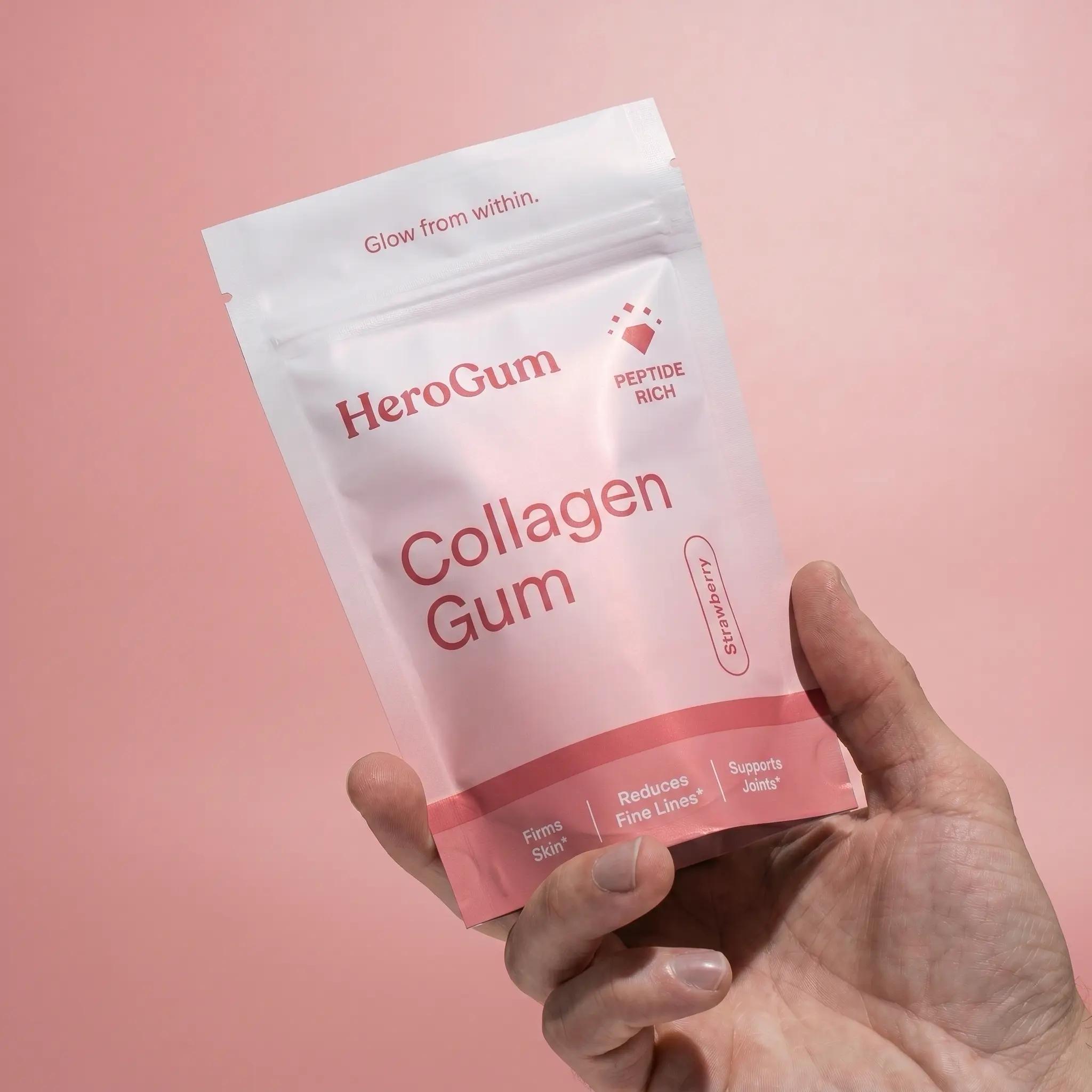 1 New Maximum Potency Formula – Collagen Gum by HeroGum™ - Image 1