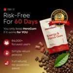 New Maximum Potency Formula – Energy & Focus Gum by HeroGum™ - Image 6
